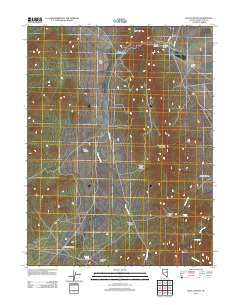 Egan Canyon 2012 topographic map thumbnail