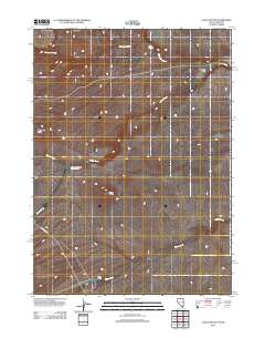 Calico Butte 2011 topographic map thumbnail