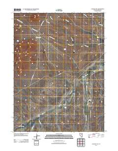 Curlow Flat 2012 topographic map thumbnail