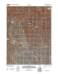 Buckhorn Mine 2012 topographic map thumbnail
