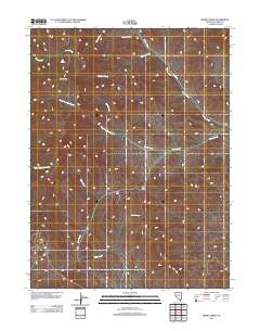 Ferris Creek 2012 topographic map thumbnail