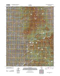 Grassy Mountain 2012 topographic map thumbnail