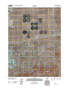 Gaskell 2011 topographic map thumbnail