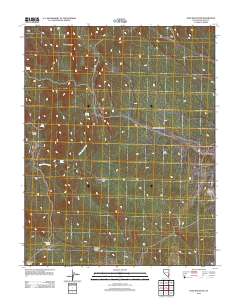 Dow Mountain 2012 topographic map thumbnail