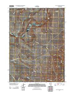 East of Jackpot 2012 topographic map thumbnail