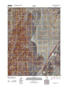 Hot Springs Flat 2011 topographic map thumbnail