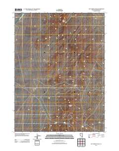 Hot Springs Peak 2011 topographic map thumbnail