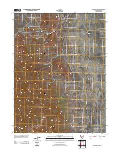 Flowery Lake 2012 topographic map thumbnail