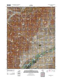 Flowery Peak 2011 topographic map thumbnail