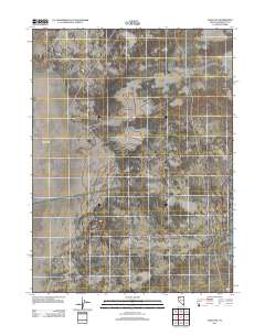 Jungo NE 2011 topographic map thumbnail