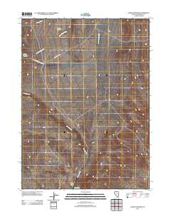 Jordan Meadow 2011 topographic map thumbnail