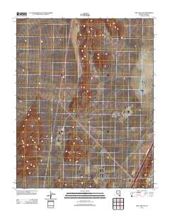 Dry Lake NW 2012 topographic map thumbnail