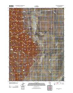 Dyke Canyon 2011 topographic map thumbnail