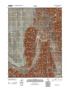 Emerson Pass 2011 topographic map thumbnail