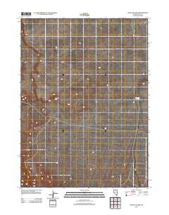 Haystack Peak 2012 topographic map thumbnail
