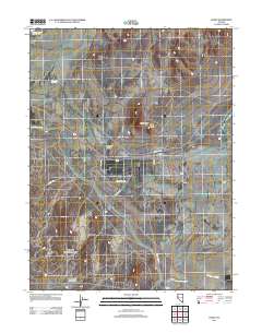 Hazen 2011 topographic map thumbnail