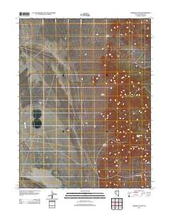 Emigrant Peak 2011 topographic map thumbnail