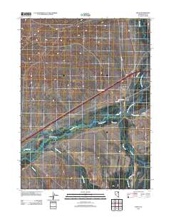Deeth 2012 topographic map thumbnail