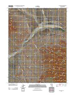 Hay Ranch 2012 topographic map thumbnail
