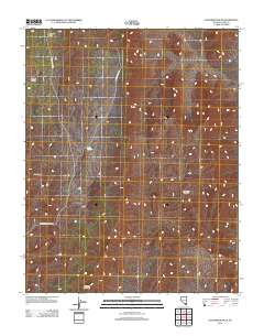 Hayford Peak SE 2012 topographic map thumbnail