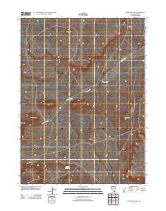 Humboldt Hill 2012 topographic map thumbnail