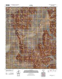 Hidden Valley 2012 topographic map thumbnail