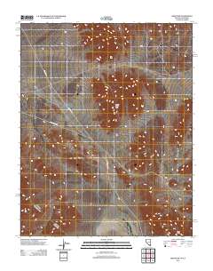 High Peak 2012 topographic map thumbnail