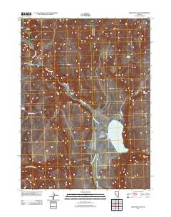 High Rock Lake 2011 topographic map thumbnail