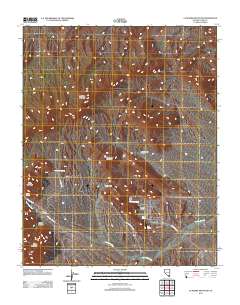 La Madre Mountain 2012 topographic map thumbnail