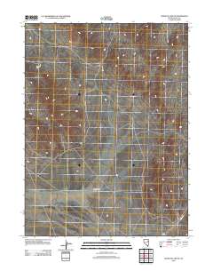Goshute Lake NE 2012 topographic map thumbnail