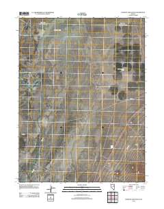 Goshute Lake South 2012 topographic map thumbnail