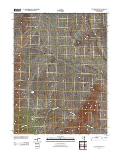 Government Peak 2012 topographic map thumbnail
