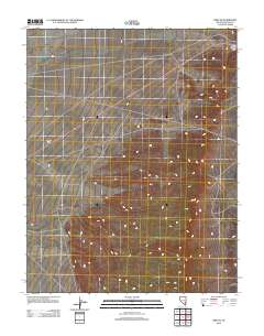 Hiko SE 2012 topographic map thumbnail