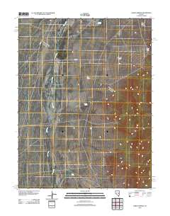 Hardy Springs 2012 topographic map thumbnail