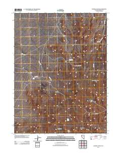 Juniper Canyon 2011 topographic map thumbnail