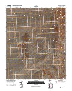 Juniper Mine 2012 topographic map thumbnail