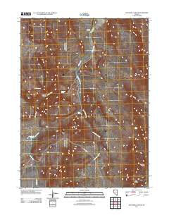 McConnel Canyon 2011 topographic map thumbnail