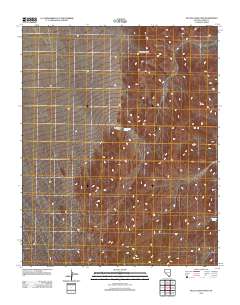 McCullough Pass 2012 topographic map thumbnail