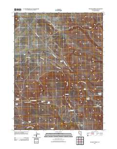 Hillside Spring 2011 topographic map thumbnail