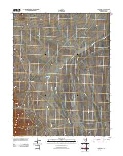 Hyde Well 2012 topographic map thumbnail