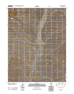 Ione SW 2012 topographic map thumbnail