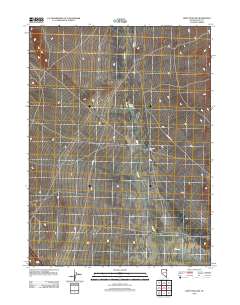 Leppy Peak NW 2012 topographic map thumbnail