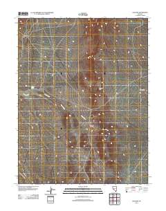 Goldyke 2012 topographic map thumbnail