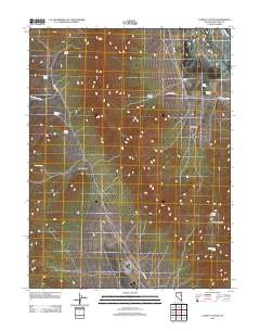 Lusetti Canyon 2012 topographic map thumbnail