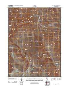 Lost Creek Pass 2011 topographic map thumbnail