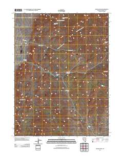 Needle Peak 2011 topographic map thumbnail