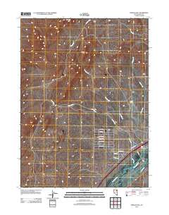 Morgan Hill 2012 topographic map thumbnail