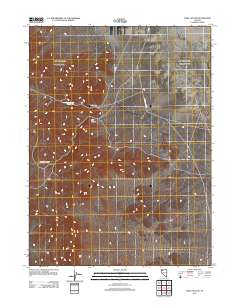 Long Canyon 2011 topographic map thumbnail