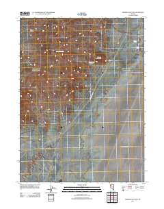 Mormon Dan Peak 2011 topographic map thumbnail
