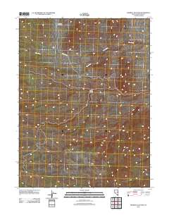 Mormon Jack Pass 2012 topographic map thumbnail